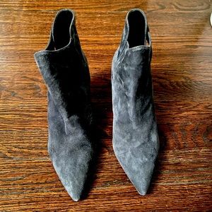 Sarah Flint Dress Suede Bootie